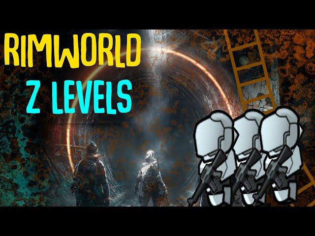 One of the greatest Rimworld mods ever? - Z Levels! Rimworld Mod Showcase