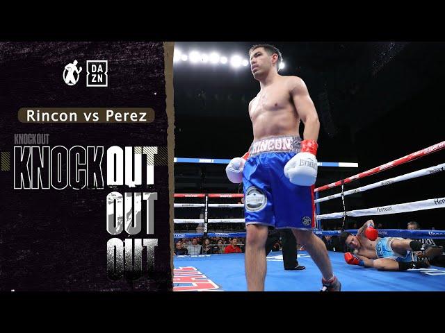 #ko | George Rincon vs Diego Perez! Rincon DROPS Perez 3x's in the 1st RD!