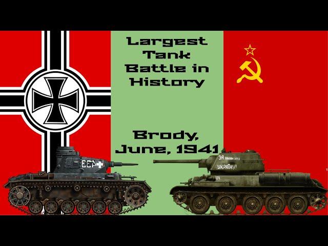 The Largest Tank Battle in History - The Battle of Brody