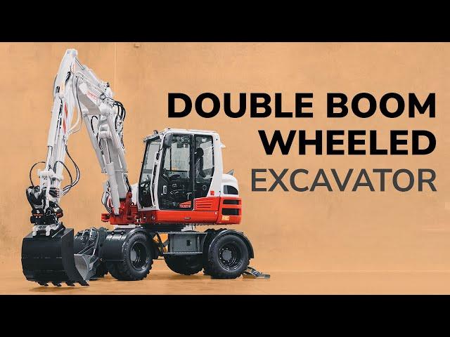 Takeuchi Rolling TB395W Wheeled Excavators into U.S. Market