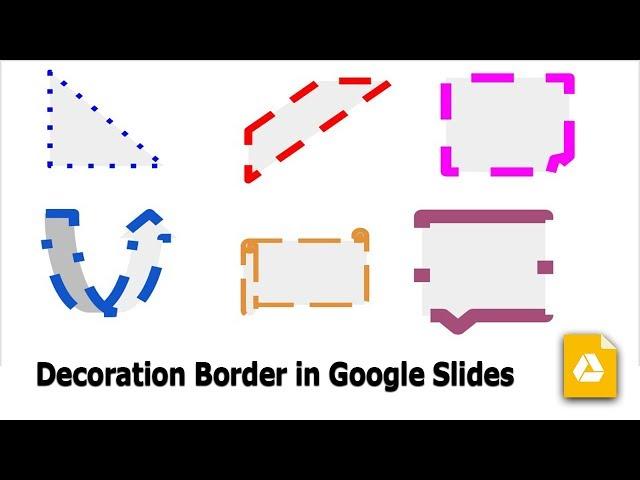 How to Decoration Border in Google Slides Presentation