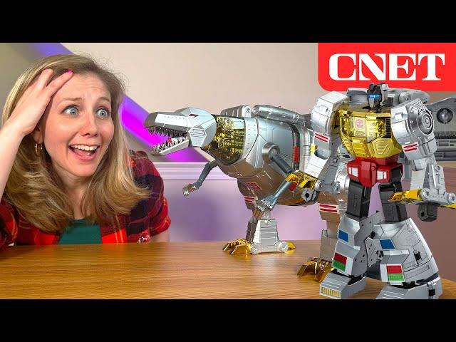 Transformers Grimlock Auto-Transforms and BITES on Command