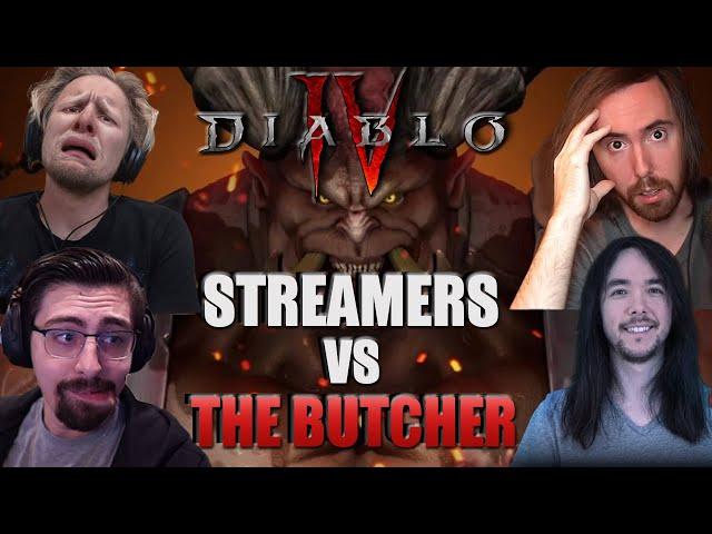 Twitch Streamers vs The Butcher Diablo 4