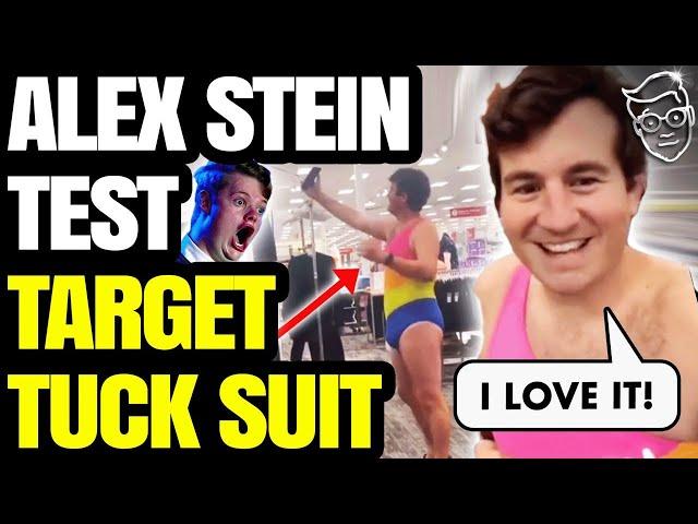 Alex Stein Models Tuck-Friendly Swimwear | Target Employees RUN AWAY