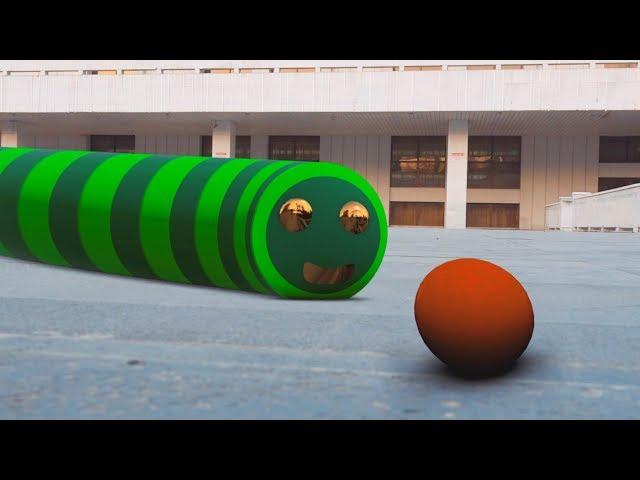 Slither.io In Real Life (or  wormate.io) with  new skins