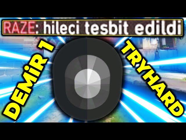 DEMİR 1 ama TRYHARD OYNUYORUM!! | VALORANT