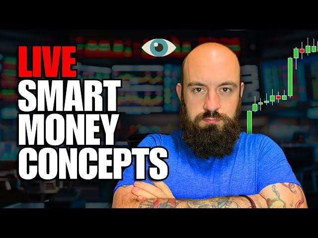 Market Maker Monday | LIVE Smart Money Concepts (SMC)