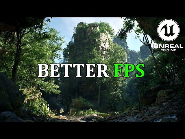 Fix Unreal Engine 5 Lag And Get Better FPS.....