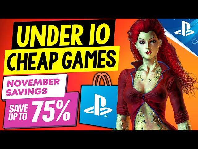 TONS of AMAZING PSN Game Deals UNDER $10! PSN November Savings Sale Super Cheap LAST CHANCE DEALS!