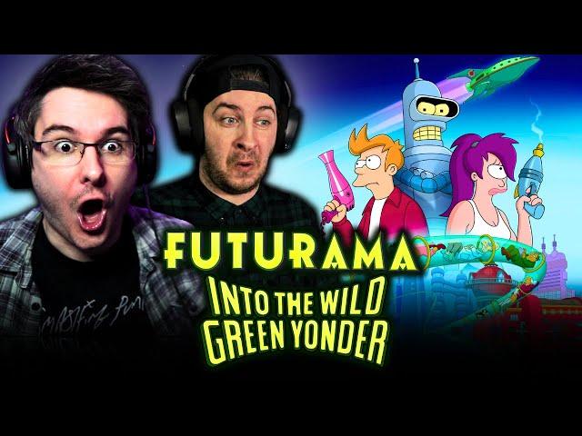 OUR FIRST TIME WATCHING 'INTO THE WILD GREEN YONDER' THE MOVIE! | FUTURAMA MOVIE REACTION!