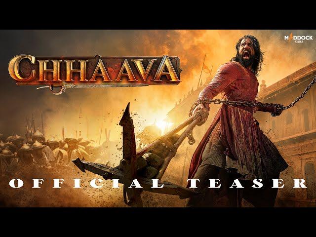 Chhaava Teaser | Vicky Kaushal | Rashmika M | Akshaye K | Dinesh V | Laxman U | 14th Feb 2025