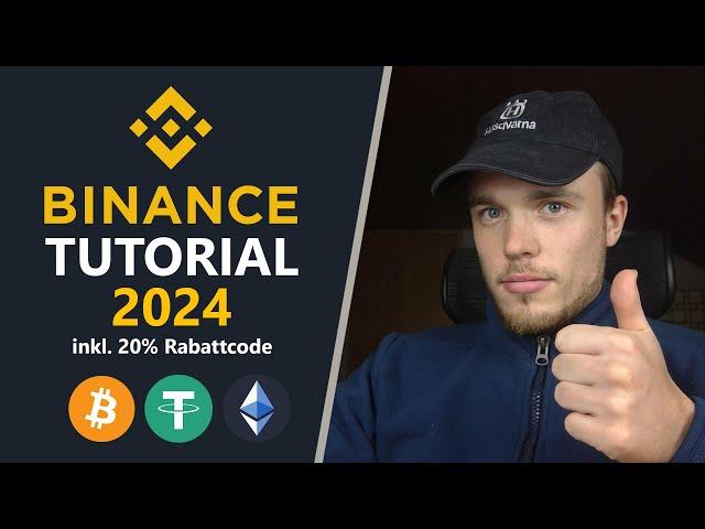 Binance Tutorial 2024  Registrieren | Geld einzahlen | Krypto kaufen — Anfänger Anleitung Deutsch