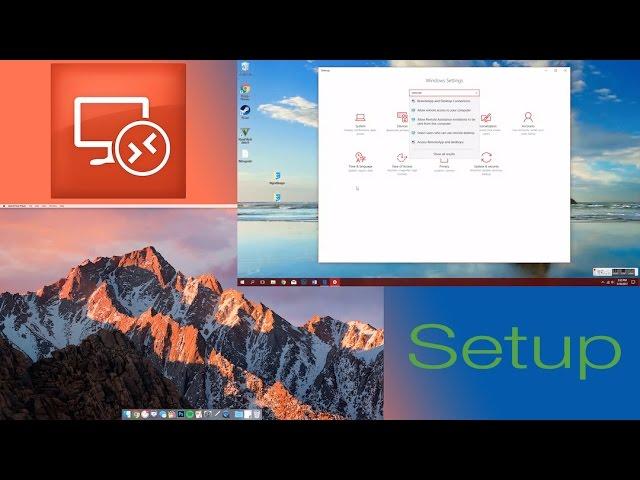 Microsoft Remote Desktop Setup