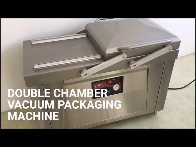 DOUBLE CHAMBER VACUUM PACKAGING MACHINE