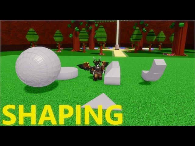 Build a boat how to Shape like a pro! | Roblox Shaping Tutorial