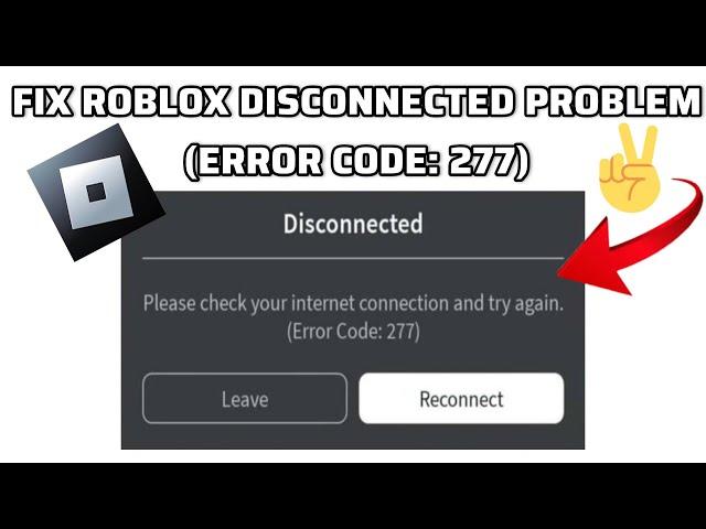 Fix Roblox 'Disconnected(Please check your internet connection' Problem|| TECH SOLUTIONS BAR