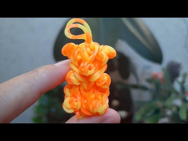 Плетение из резиночек Rainbow loom желейный Мишка! The Nikita 