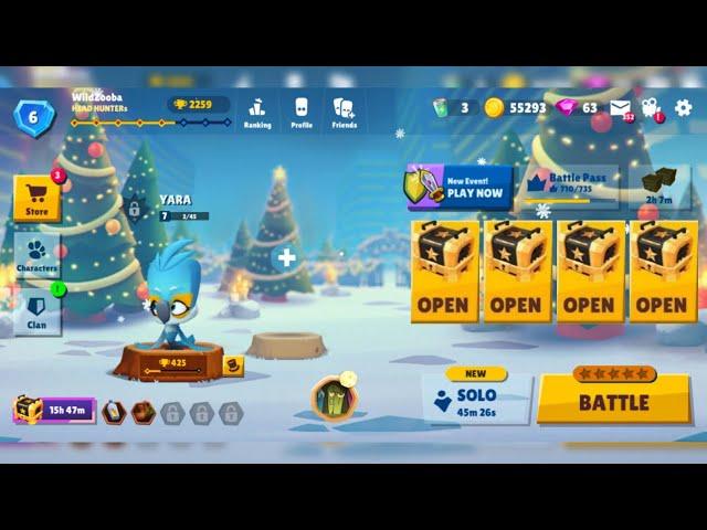 Zooba Squad Team Gameplay | Zooba New Character | Zooba New Update | Zooba Community Event