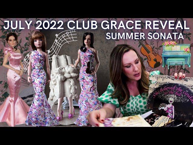 CLUB GRACE SUMMER SONATA DREAM CLOSET UNBOXING | ROBERT TONNER DOLL FASHIONS