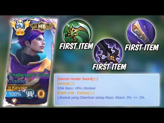 UPDATE !! DHS BUFF PARAH! APAKAH FIRST ITEM DHS IS BACK?! USER CLAUDE WAJIB SIMAK INI - MLBB