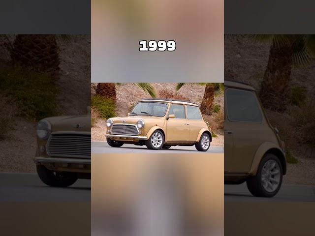 The Evolution of Mini Cooper Cars (1960~2022) #shorts