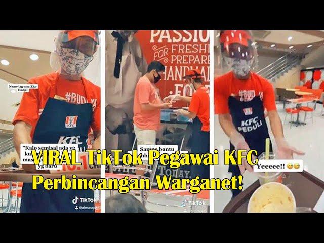 Viral Video TikTok tentang Pegawai KFC Berikan Pelayanan Sepenuh Hati, Buat Netizen Salut