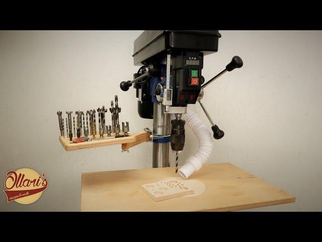 4 Useful Accessories for Every Drill Press