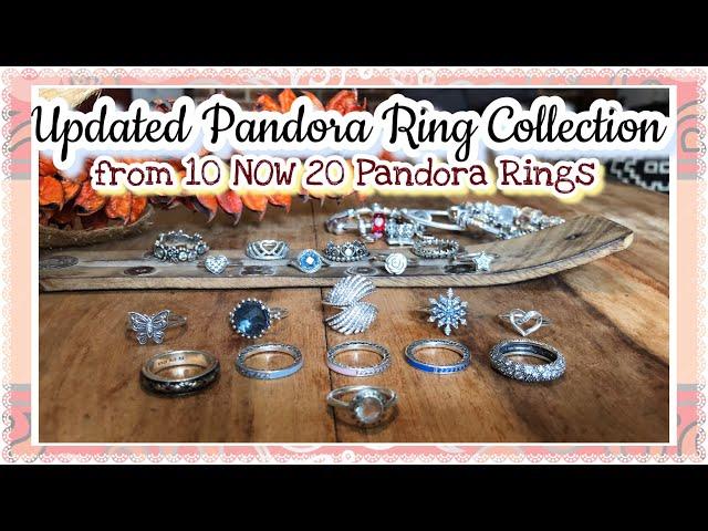 Pandora Ring Collection 2018 Update : From 10 rings to 20 Pandora Rings |New & Retired PandoraRings