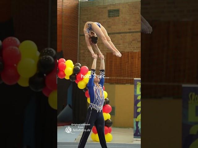 WOW how flexible is this girl...... #acrobatic #circus #sportakrobatik #gymnasticsgirl