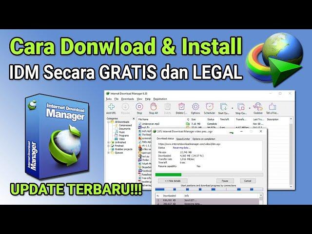 Cara Download & Install IDM Gratis dan Legal Update Terbaru!