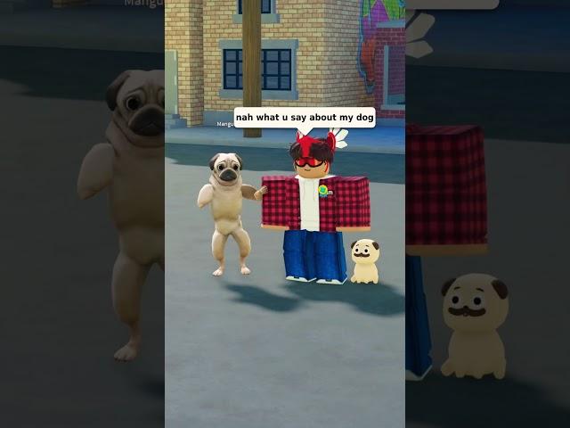 Nice Job Rufus  #roblox #dog #rufus #gorillatag #funny