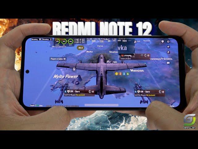 Redmi Note 12 test game PUBG Mobile 2024 | Snapdragon 685