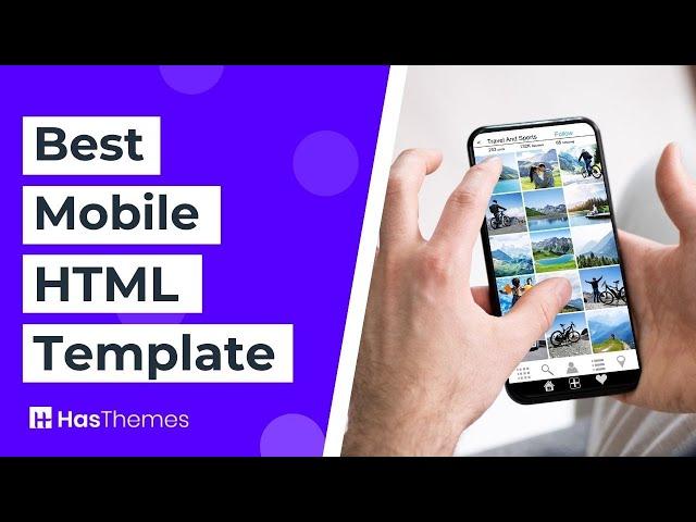 10 Best Mobile HTML Template in 2023 | Mobile App Template