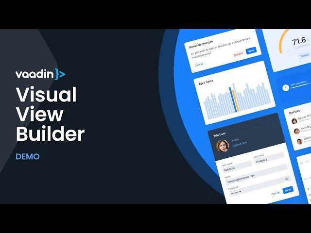 The Low-Code Way to Build a Java Web App: Vaadin Visual View Builder Demo