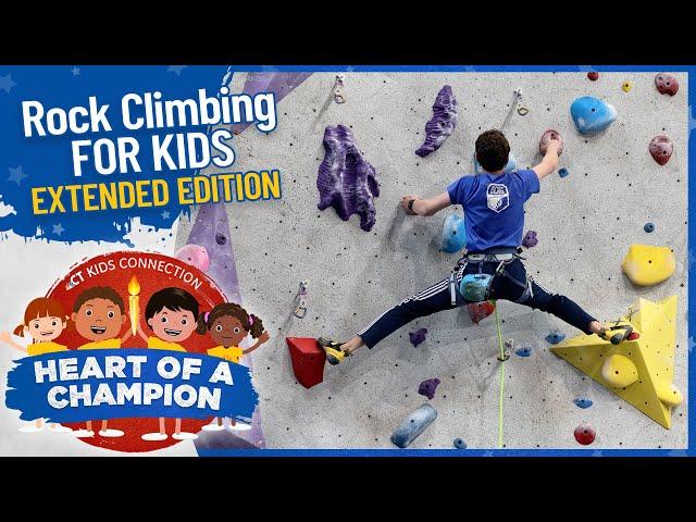 Learn To Rock Climb (Extended) - Kids Edition | NBC Connecticut's Kids Connection