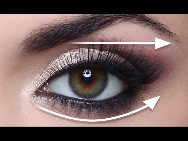 THE STRAIGHT LINE TECHNIQUE - FOR HOODED EYES