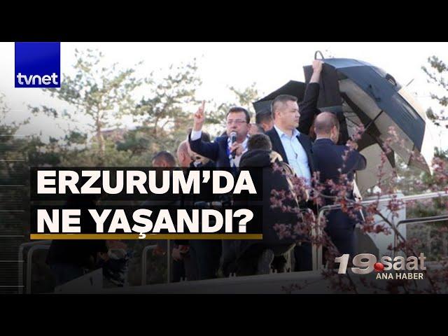 Erzurum’da İmamoğlu’nun mitinginde taşlı saldırı: Miting sonrası neler yaşandı, tepkiler ne oldu?