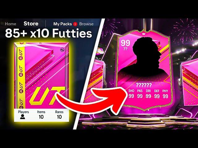 I PACKED 4x 99 FUTTIES CARDS!  FC 24 Ultimate Team