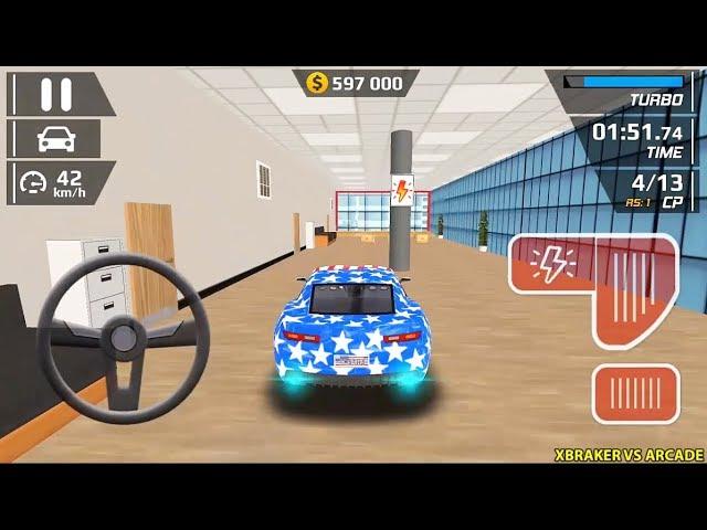 Smash Car Hit: Car Driving Simulator - American Car Impossible Stunts - Android GamePlay 3D