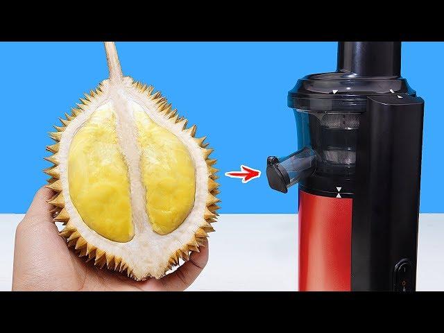 EXPERIMENT: BUAH DURIAN DI JUS 