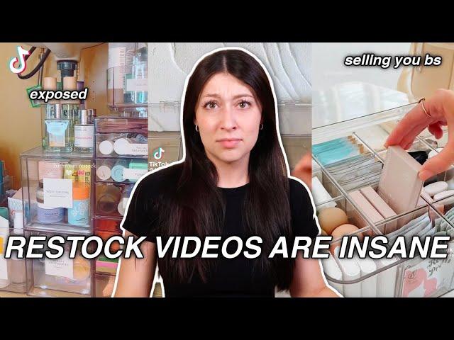 EXPOSING the Reality of Tiktok's Restocking Videos.. INSANE