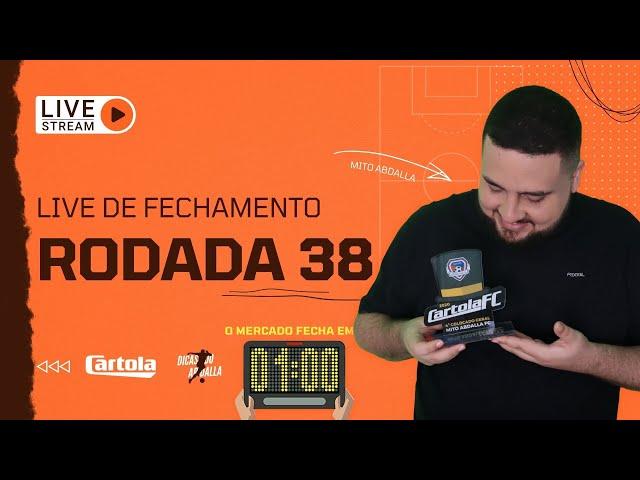  DICAS CARTOLA FC RODADA 38 // A HORA DA VERDADE