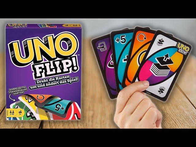 UNO FLIP - Spielregeln TV (Spielanleitung Deutsch) - MATTEL GAMES KARTENSPIEL