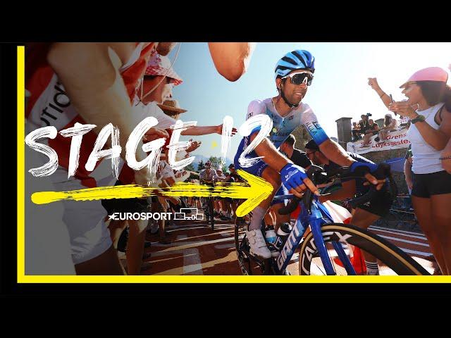 Incredible Pidcock takes victory in Alpe d'Huez! | 2022 Tour de France - Stage 12 Highlights