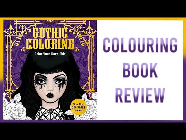 Gothic Colouring Book Review