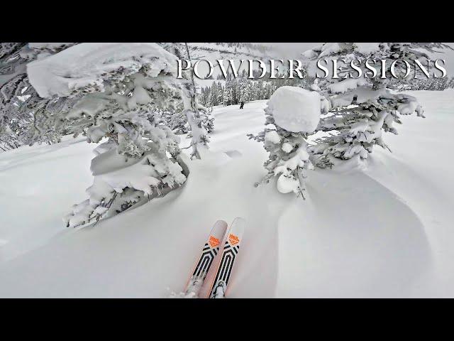 DEEP POWDER SKIING WITH THE BLACK CROWS NOCTA 122