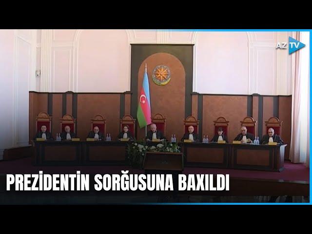 Milli Məclisin buraxılması konstitusiyaya uyğun hesab edildi