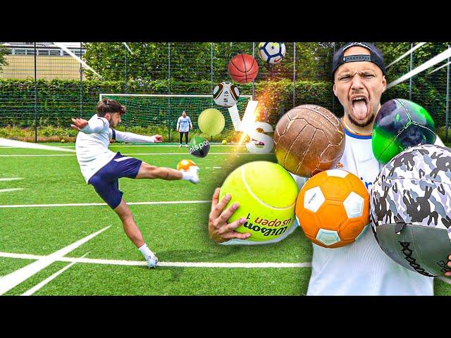 EPISCHE LUCAS vs LARS MULTIBALL FUßBALL CHALLENGE!!