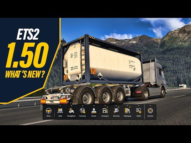 Euro Truck Simulator 2 - Update 1.50 - All 16 Big Changes