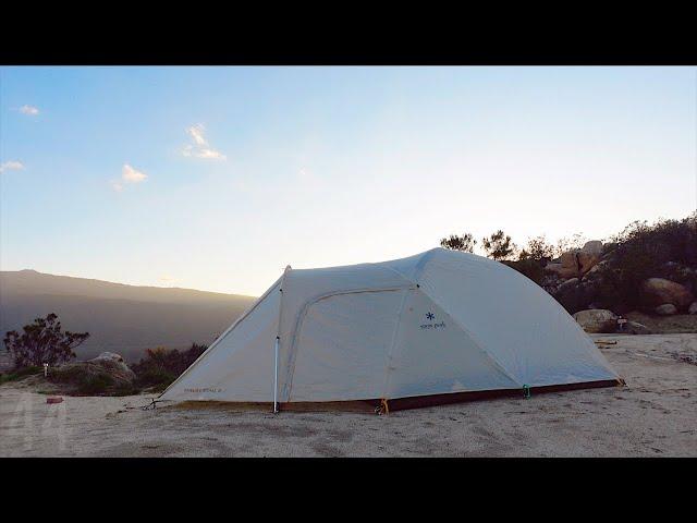 SnowPeak: Alpha Breeze, Amenity Dome | Birthday Camping |  Rockwood Trailer | MOERACOLEEN